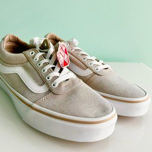 Vans Taupe Ward Lo Sneaker (New in Box)